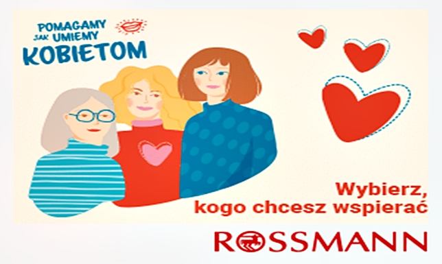 Wraca uwielbiana przez klientów Rossmanna akcja wspierająca kobiety Wraca uwielbiana przez klientów Rossmanna akcja wspierająca kobiety