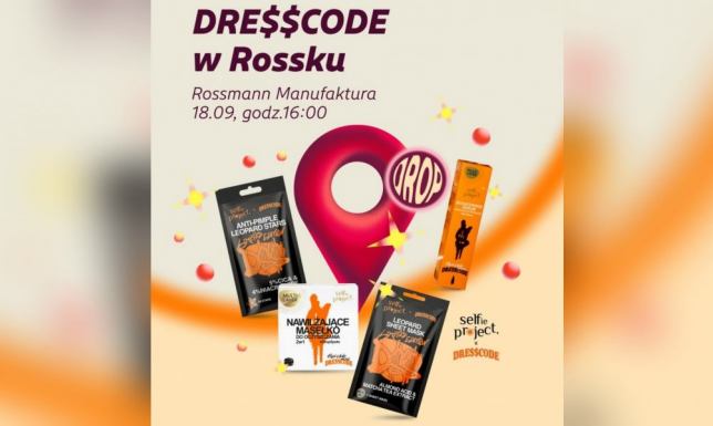 Wyjątkowy DROP w Rossmannie: Selfie Project x DRE$$CODE