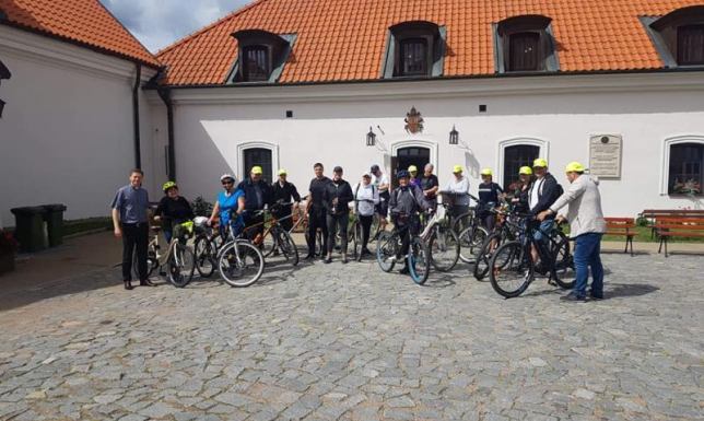 Uczcili wizytę papieża w Wigrach