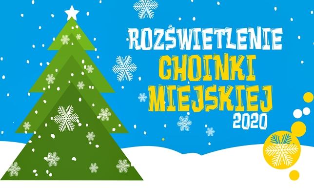 Rozświetlenie choinki miejskiej 2020