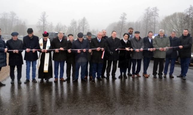 Uroczyste otwarcie drogi Wiżajny – Ejszeryszki – Rutka Tartak przebudowa układu komunikacyjnego sieci dróg powiatowych