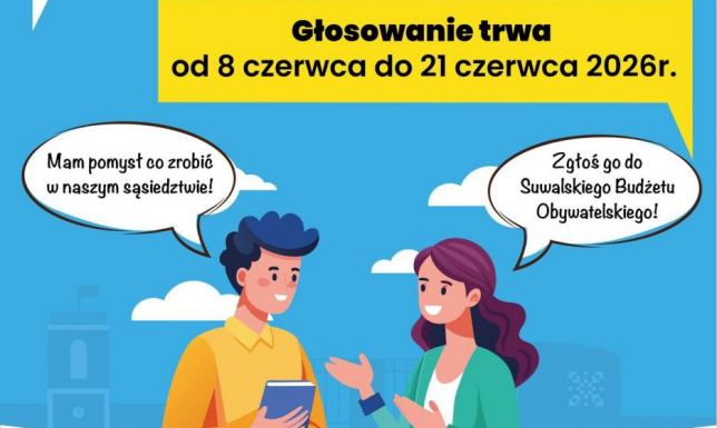 głosowanie w Suwalskim Budżecie Obywatelskim