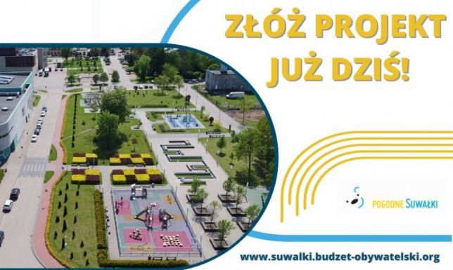 Suwalski Budżet Obywatelski - zgłoszenia do edycji 2025