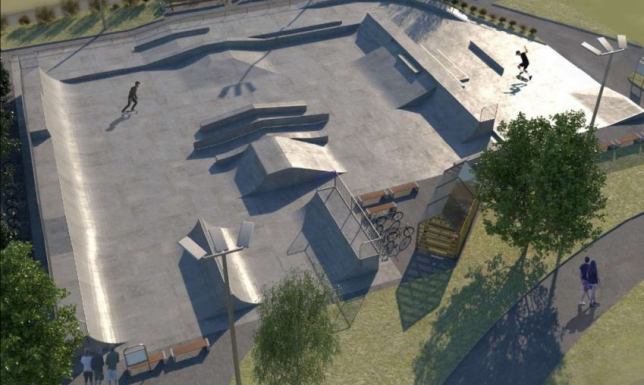 najniższa oferta złożona w przetargu na przebudowę skateparku