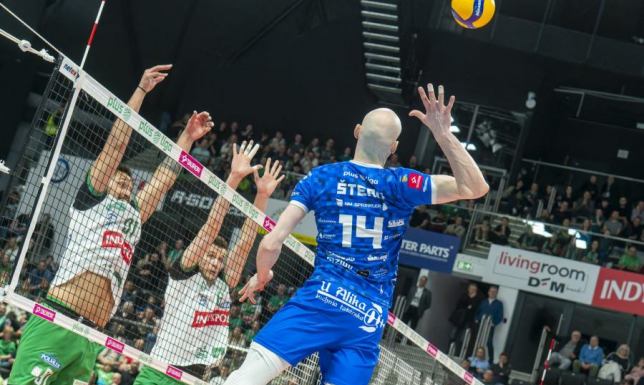 Bez punktów w ostatnim meczu rundy zasadniczej AZS Olsztyn - Ślepsk Malow Suwałki 3:1