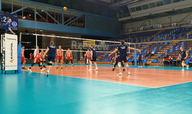 Przegrany sparing Ślepska z Asseco Resovią Rzeszów