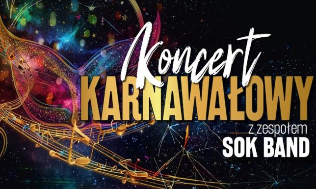 Suwalski Ośrodek Kultury zaprasza na koncert zespołu SOK BAND