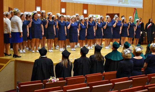 Studenci pielęgniarstwa z Państwowej Uczelni Zawodowej w Suwałkach