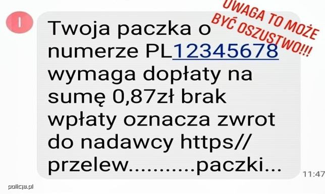 27-latka oszukana "na dopłatę" 27-latka chciała dopłacić 50 groszy do przesyłki, a straciła 1550 złotych