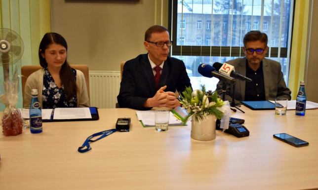 Konferencja prasowa poświęcona Suwalskiej Orkiestrze Kameralnej