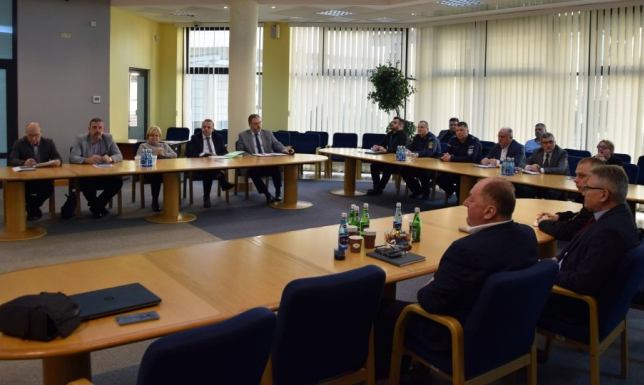 Spotkanie w sprawie omówienia i zaplanowania prac porządkowych w Suwałkach