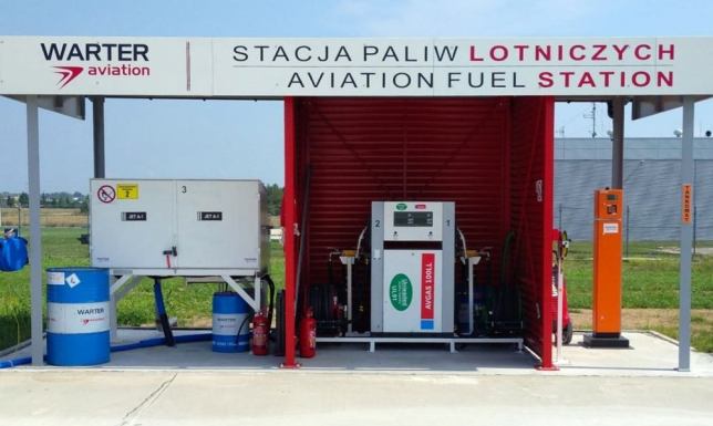 dziewiąta stacja paliw pod marką Warter Aviation w kraju