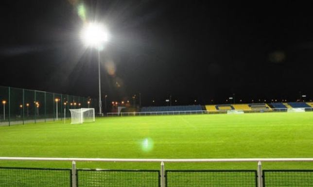 Zły stan murawy Stadionu Miejskiego w Suwałkach