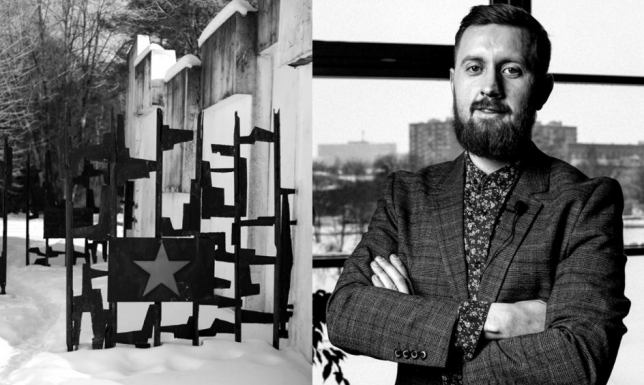 Suwalczanin pracuje nad filmem o niemieckim obozie jenieckim w Suwałkach film dokumentalny o obozie jenieckim Stalag IF Sudauen na terenie Suwałk