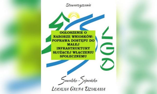 Poprawa dostępu do małej infrastruktury służącej włączeniu społecznemu Poprawa dostępu do małej infrastruktury służącej włączeniu społecznemu