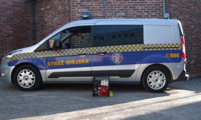 Suwalska Straż Miejska została wyposażona w pompę