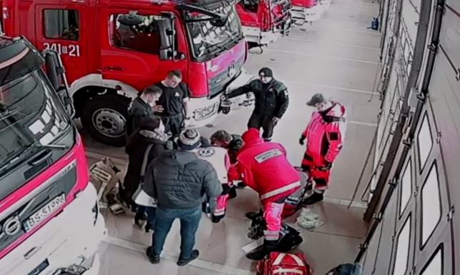 Suwalscy strażacy uratowali niemowlę