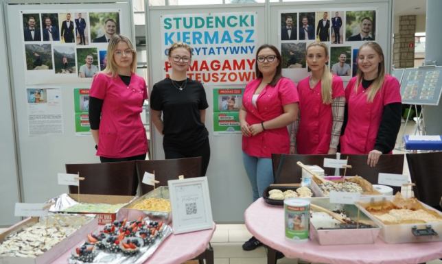 Studencka pomoc dla Mateusza. Zebrano ponad 5,5 tys. zł 5716 zł to wynik Studenckiego Kiermaszu Charytatywnego