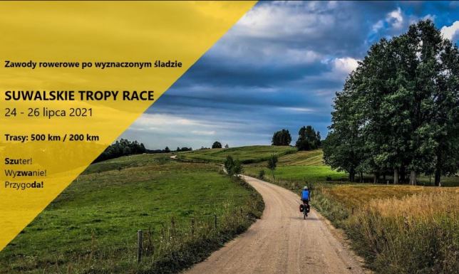 Zawody rowerowe po szutrach Suwalszczyzny i Pojezierza Ełckiego