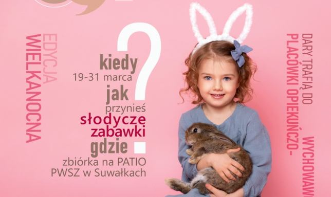Studencka świąteczna pomoc Wielkanocną zbiórkę organizuje Samorząd Studencki Państwowej Wyższej Szkoły Zawodowej