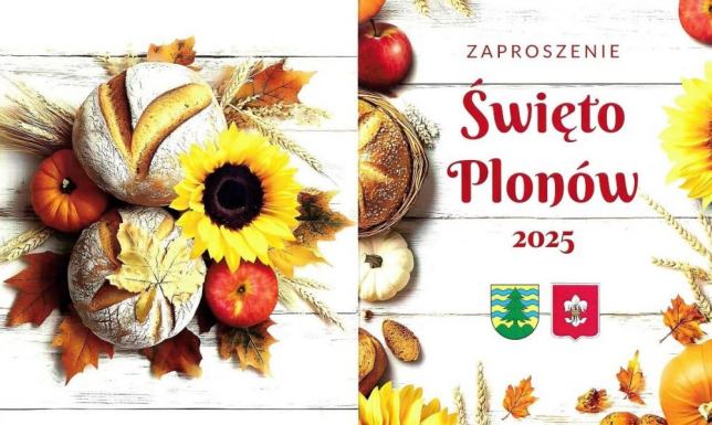 Zapraszają na "Święto Plonów 2025" zapraszają rolników, przedsiębiorców z terenów wiejskich, instytucje