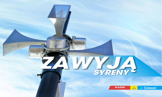 Komunikat Miejskiego Centrum Zarządzania Kryzysowego w Suwałkach