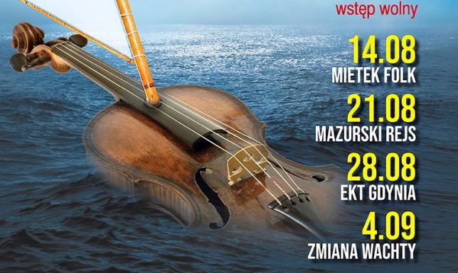 W sierpniu rozbrzmią szanty Cykl koncertów Szanty przy Starej Łaźni