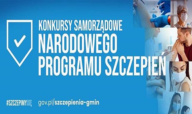 konkursy dla gmin w ramach Narodowego Programu Szczepień