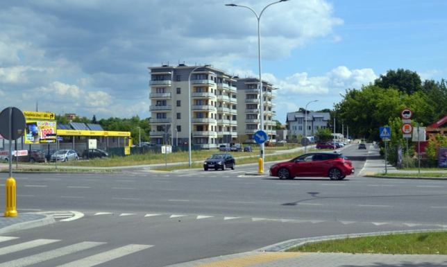 przebudowa skrzyżowania ulic Reja i Szczęsnowicza w Suwałkach