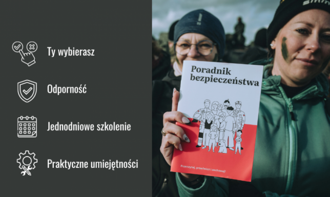 Szkolenia #wGotowości są skierowane do wszystkich pełnoletnich obywateli