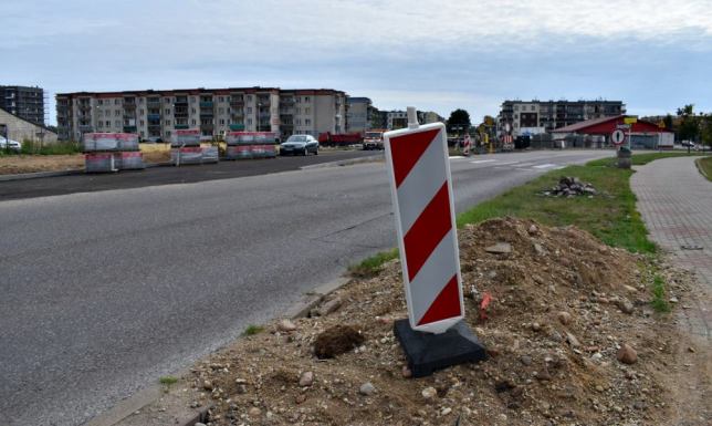 utrudnienia w ruchu drogowym na ulicy Szpitalnej w Suwałkach