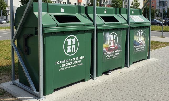 Będą nowe punkty zbiórki tekstyliów na terenie Suwałk  zmiana przepisów o konieczności segregacji tekstyliów