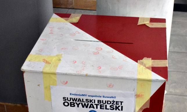 Do 10. lipca mieszkańcy Suwałk mogą oddawać swoje głosy