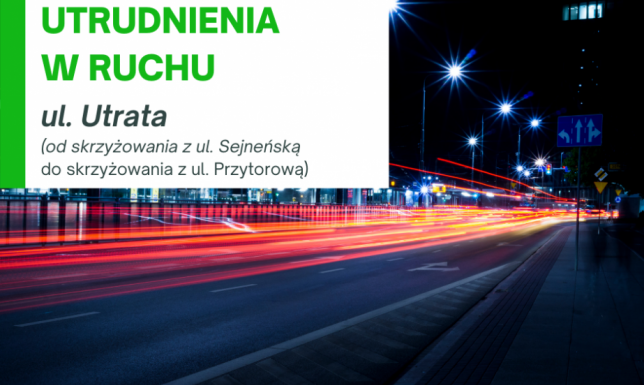 Roboty drogowe na Utracie w Suwałkach