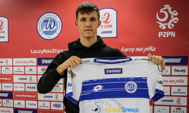 Skrzydłowy Jagiellonii wypożyczony do Wigier Wigry Suwałki, transfery zima 2021/22