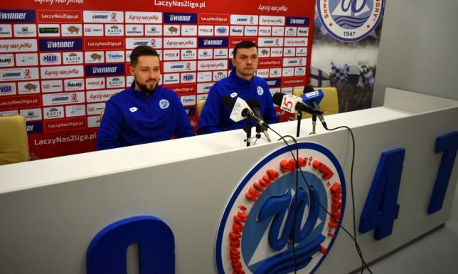 konferencja prasowa suwalskich Wigier przed wznowieniem rozgrywek