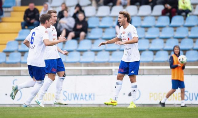 Pierwsze zwycięstwo Wigier Suwałki Wigry Suwałki - Widzew II Łódź 2:0