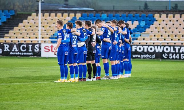 Suwalski Wigry przegrały mecz Z Błękitnymi Stargard