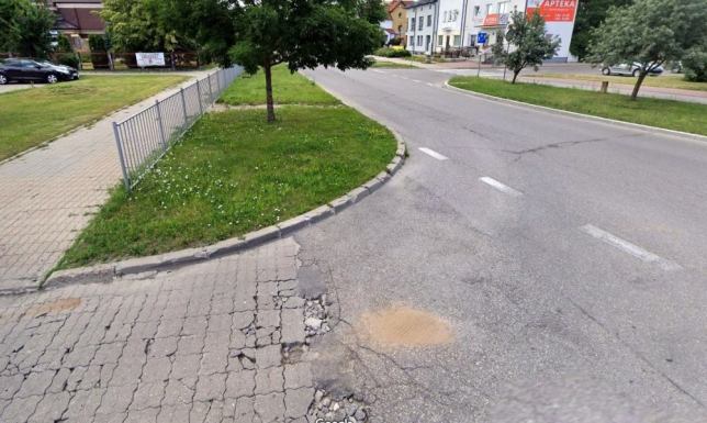 remont chodnika położonego wzdłuż ulicy Wincentego Witosa w Suwałkach