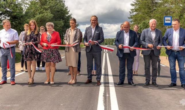Wiżajny – Rutka-Tartak. Kolejne odcinki oddane do użytku Remont na dwóch odcinkach o długości 1,4 km oraz 1,3 km