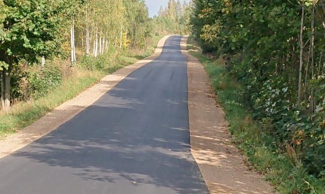 Gotowa jest droga Wiżajny-Ejszeryszki-Rutka-Tartak Remont drogi Wiżajny Rutka-Tartak