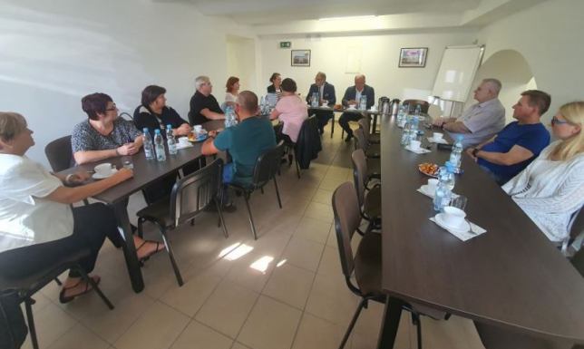 Spotkanie z członkami Społecznej Komisji Mieszkaniowej