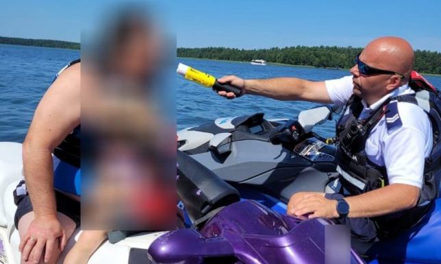 Pod wpływem pływał z dzieckiem na skuterze pod wpływem alkoholu przewoził skuterem 3-letniego syna