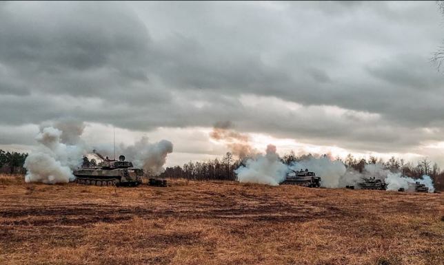 sprzęt wojskowy i uzbrojenie 15 Brygady Zmechanizowanej z Giżycka. 