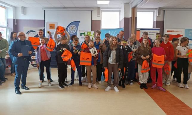 Eliminacje do Ogólnopolskiego Turnieju Bezpieczeństwa Ruchu Drogowego w zmaganiach udział wzięli uczniowie z terenu miasta Suwałki