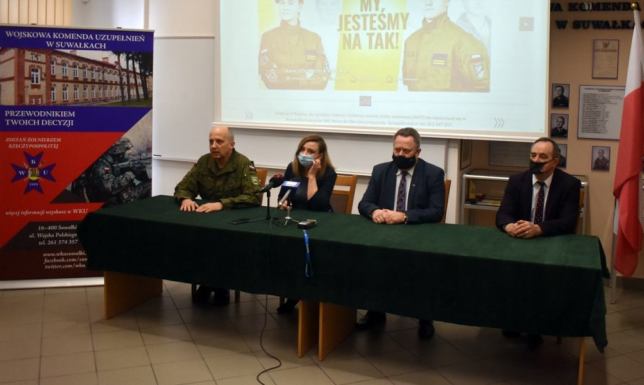 Konferencja ws. rekrutacji ochotników do Wojsk Obrony Terytorialnej