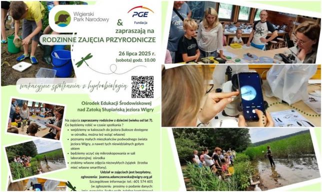 Na zajęcia organizatorzy zapraszają rodziców z dziećmi (w wieku od lat 7)