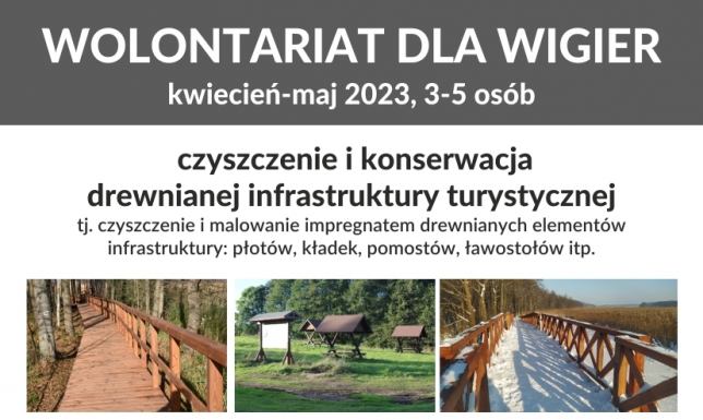Wigierski Park Narodowy szuka wolontariuszy Wolontariat dla Wigier 2023