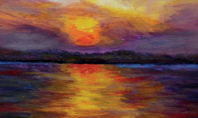 Wernisaż wystawy malarstwa "Impresje. Wschody i zachody" Zapraszają Malarze z grupy SZTALUGI z Pracowni Plastycznej Centrum SOK