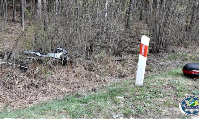 Zderzyły się dwa motocykle